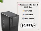 i5 10 gen 128 GB SSD/500GB HDD 4 RAM