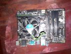 i5 4th gen Motherboard with RAM, Processor