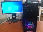 i5 4th, 8Gb Ram, 20 LED Monitor With Desktop Computer