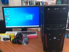 i5 4Th, 8Gb Ram, 22” Led Monitor with Desktop Computer