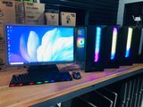 i5 4th Gen - 8GB //128GB SSD 500GB// 22 "Wide Monitor RGB PC