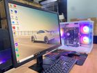 i5 4th Gen 8GB +128GB SSD+500GB with 22"-inch Wide Monitor