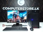 I5 4TH Gen 8GB RAM 128GB SSD 500GB HDD 19" SQ Monitor FULL SET