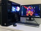 I5 4th Gen Gaming Pc 8 Gb+256 Ssd Drive ull Set