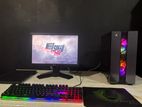 i5 4th Gen Gaming Setup with Monitor Keyboard