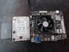 H81 4th Gen Motherboard (Complete set)