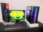 i5 6TH GEN 3.20 GHZ 8GB RAM, 500GB, 20 MONITOR Gaming pc