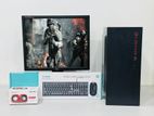 i5 6th Gen 8GB RAM 128GB SSD 500GB HDD 19" Square Monitor Full Set
