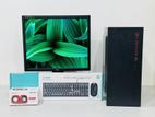 i5 7th Gen 8GB RAM 128GB SSD 500GB HDD 19" Square Monitor Full Set