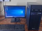 i5 8th Gen Desktop Pc 8GB 128GB SSD 1TB HDD 19inch Monitor