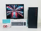i5 8th Gen 8GB RAM 128GB SSD 500GB HDD 19" Square Monitor Full Set