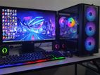 i5 8th Gen Full SET 8GB+128GB SSD +500GB 22" Wide Monitor