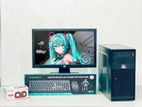 I7 2ND GEN FULLSET PC WITH 20" WIDE MONITOR