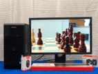 I7 3770 3rd GEN Pc with 24" LED Monitor 8GB RAM DVD R/W