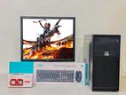 i7 4th Gen 8GB RAM 128GB SSD 500GB HDD 19" Square Monitor Full Set