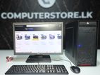 I7 6TH Gen 8GB RAM 128GB SSD 500GB HDD 19" LED Monitor FULL SET