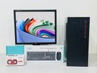 i7 9th Gen 8GB RAM 128GB SSD 500GB HDD 19" Square Monitor Full Set