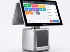 i7 TOUCH POS MACHINE WITH DUAL SIDE DISPLAY