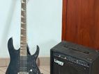 Ibanez 350ex Electric Guitar with Laney 50w Amp