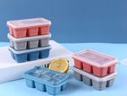 Ice Cube Trays with Lid 3 Pack