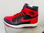 Iconic Air Jordan 1 Retro 'Bred' (Black/Varsity Red) Sneakers