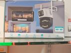 ICSEE Wifi PTZ Camera Dual Lens 4MP HD IP CCTV