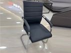 ID PLUS OFFICE LEATHER VISITORS LOBBY CHAIR- 4009A