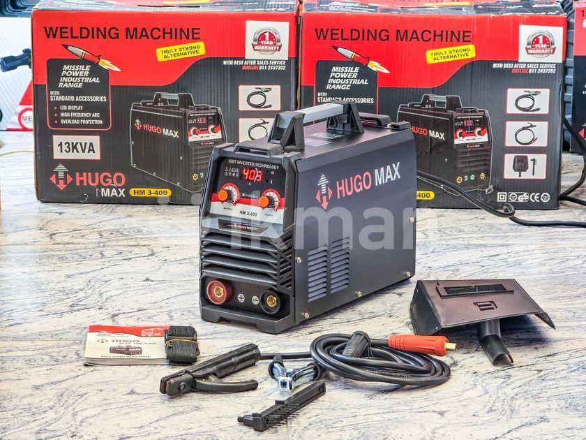 IGBT DC inverter HUGO Max 400 Arc ark Welding plant welder machine for ...