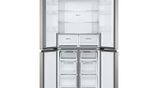 IGNIS 420L Side-By-Side 4 Door Inverter Refrigerator