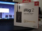 IK Multimedia iRig 2 Mobile Guitar interface -Japan