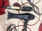 Hair Straightener with Dryer