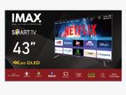 IMAX 43" 4K QLED Smart android UHD Frameless TV + Extra Voice control