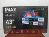 IMAX 43" FHD QLED Smart Frameless TV with Bluetooth