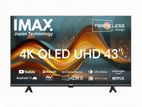 IMAX 43 " QLED Smart 4K UHD HDR LED Android 14 TV