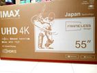 IMAX 55" 4K Smart Android UHD LED Frameless TV 2026