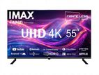 Imax 55" QLED 4K UHD Smart TV with Extra Voice command Remote