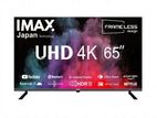 IMAX 65" QLED 4K UHD Smart TV with Extra Voice command Remote