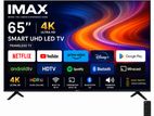 IMAX 65" Smart 4K Android 14 UHD HDR LED Frameless TV +Smart Remote