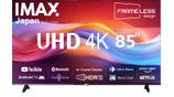 IMAX 85" 4K Smart android UHD Frameless LED TV with Voice Command