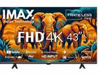 IMAX Frameless FHD 43'' Smart Tv with Bluetooth