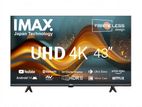 IMAX JAPAN 43" QLED 4K UHD HDR Smart Android 14 TV
