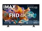 IMAX JAPAN 43" Smart Android 14 FHD LED Frameless 4K Support TV
