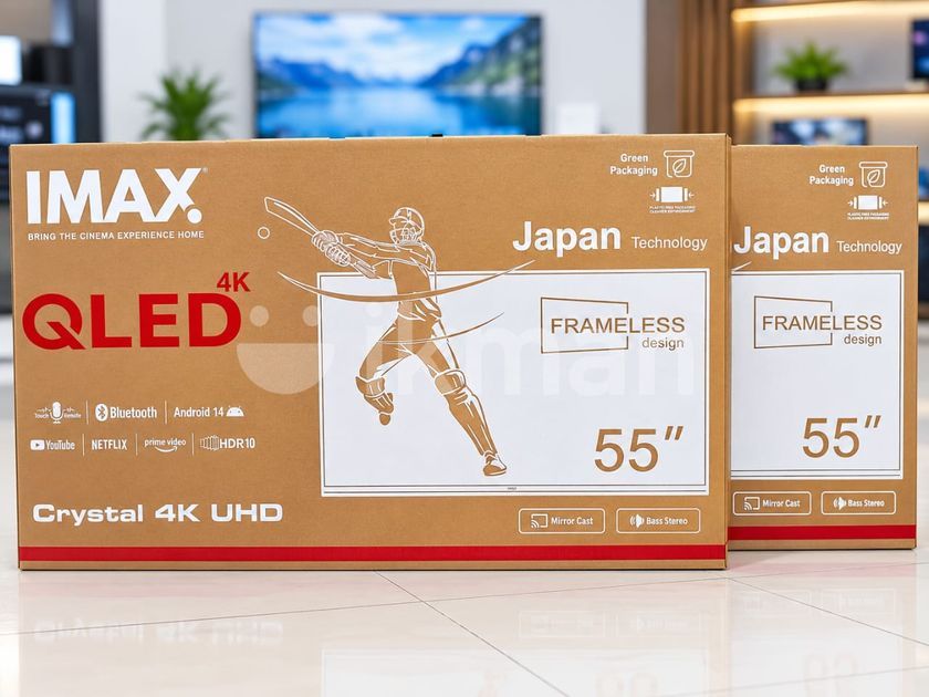 IMAX JAPAN 55" 4K UHD HDR Smart LED Android 14 Frameless TV for Sale in ...