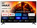 IMAX JAPAN 65" 4K UHD Smart Android 14 Frameless TV +Smart Remote