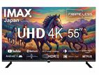 IMAX Smart UHD 55'' Frameless 4K Tv with Voice control
