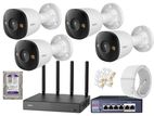 IMOU 3MP 2K PoE IP Bullet outdoor CCTV Camera Package