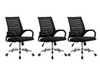 (IMPANA -ANGODA) 1002B NEW OFFICE MB CHAIR - 120MM