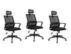 (IMPANA -ANGODA) 1003B NEW OFFICE HB CHAIR - 120MM