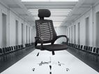 (IMPANA -ANGODA) ID948 NEW OFFICE HB MESH DIRECTOR CHAIR - 120MM