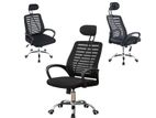 (IMPANA) HB OFFICE MESH CHAIR- HEADREST